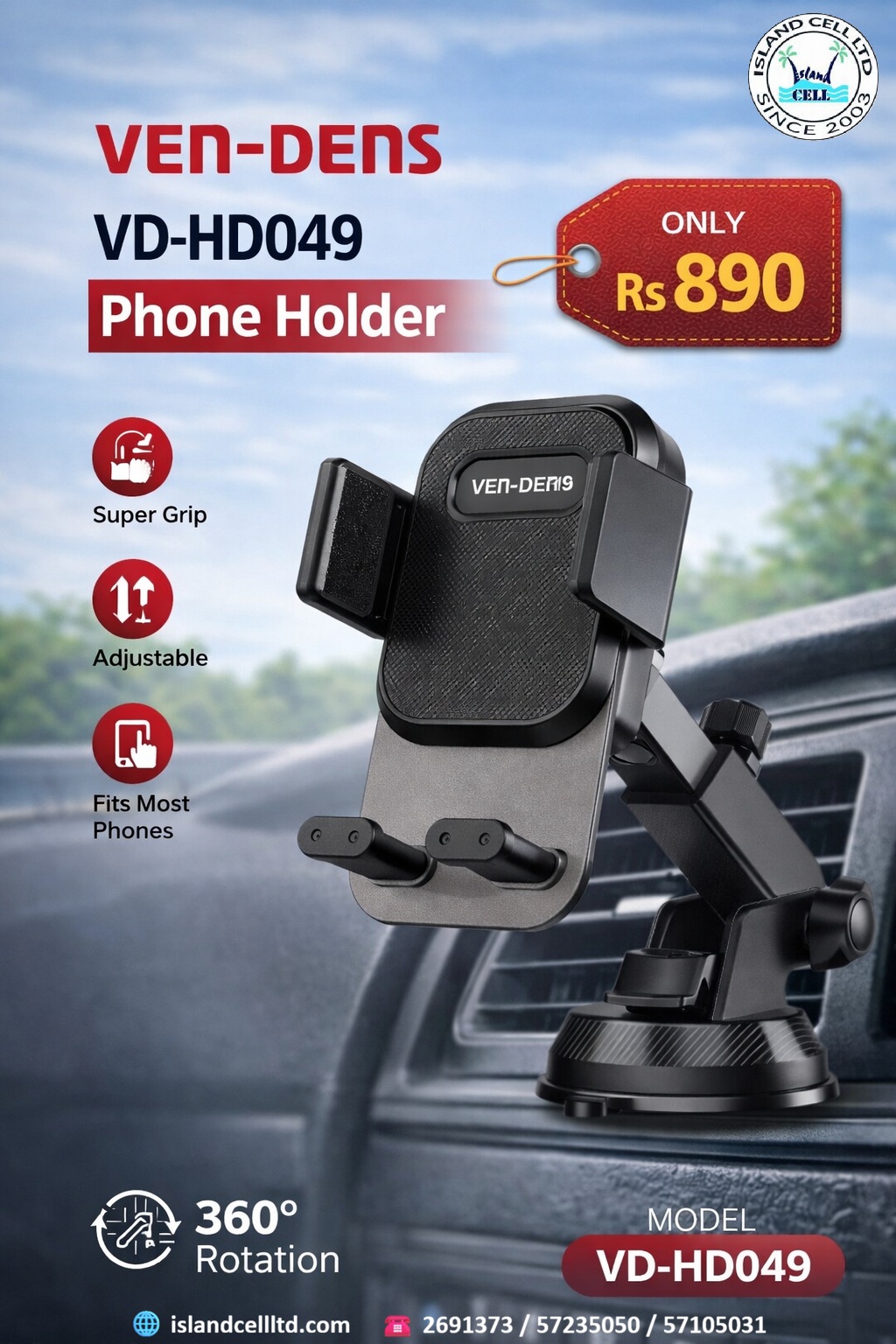 VEN‑DENS VD‑HD049 Phone Holder